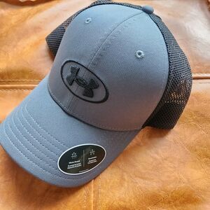 Under Armour Black/charcoal Mesh Snapback Hat